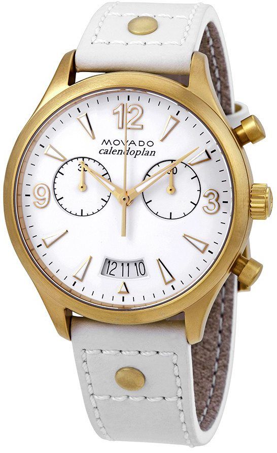 replica Movado Heritage White Dial Women's Watch 3650026